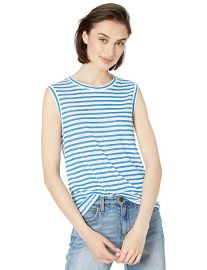 Michael Stars Iris Stripe Linen Tank at Amazon